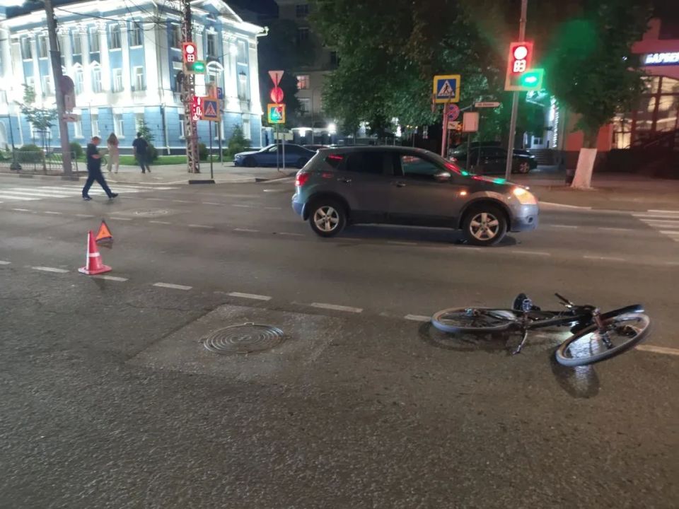 20-летнего велосипедиста сбили в Симферополе