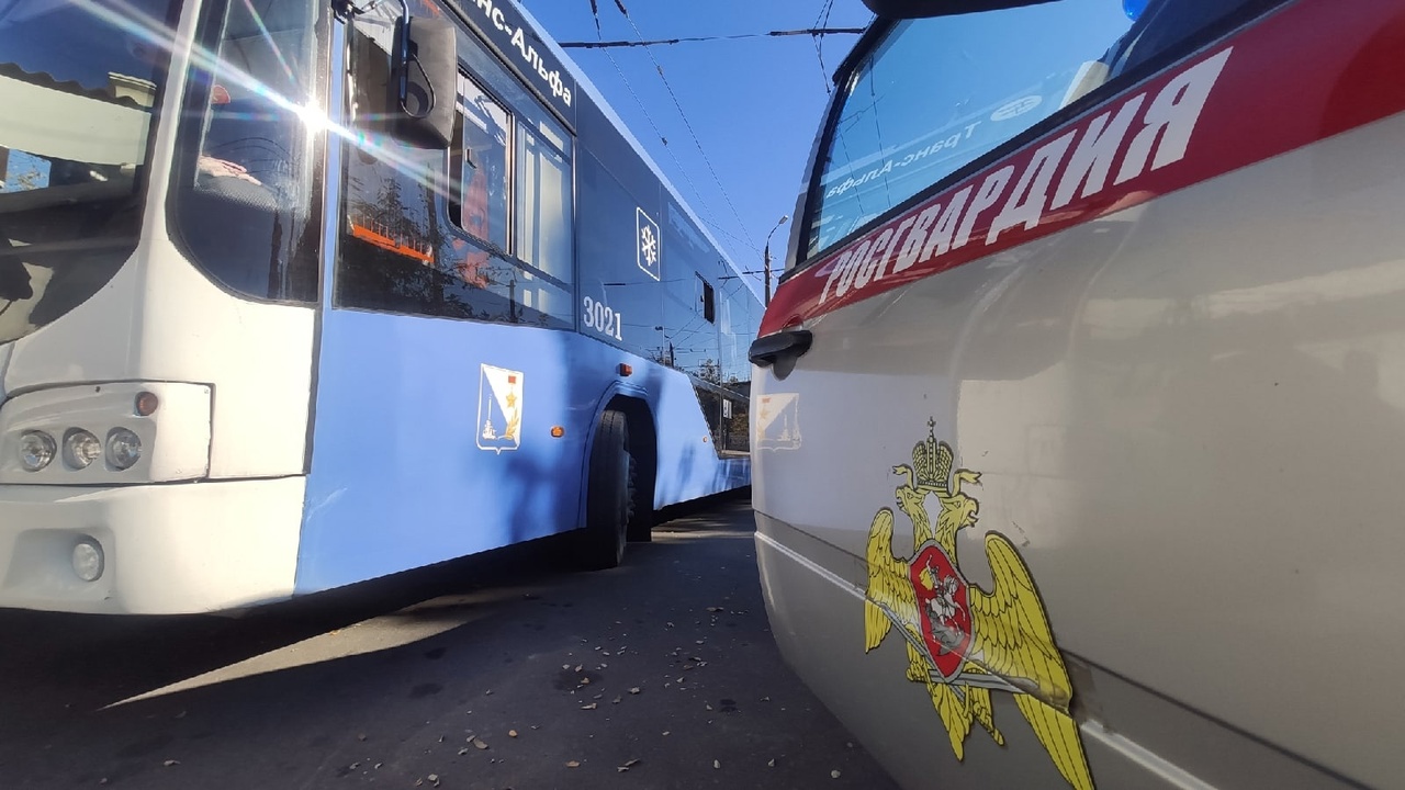 Пьяный дебошир попытался избить водителя севастопольского троллейбуса