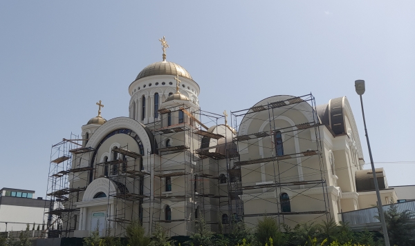 В возводимом в Севастополе храме Всех святых в земле Русской просиявших завтра можно будет освятить куличи