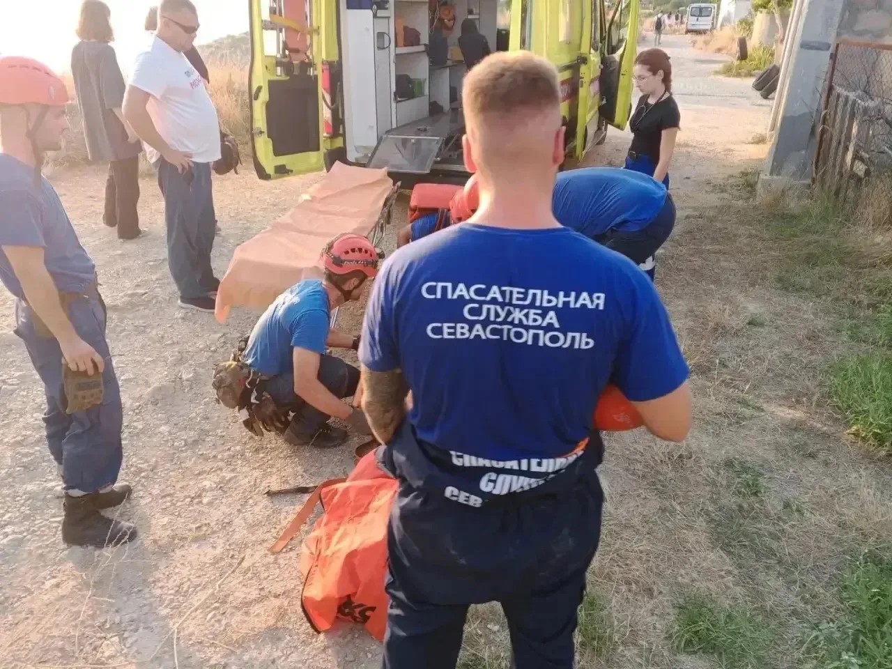 Отдыхающая сорвалась с 20-метровой высоты на Фиоленте