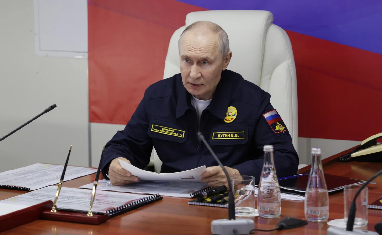 Владимир Путин: Россия будет зеркально отвечать на любые попытки захвата своих торговых судов