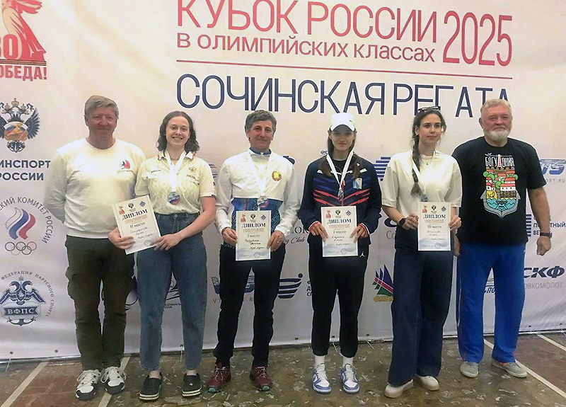 Севастопольская яхтсменка Алиса Ещенко стала победительницей этапа Кубка России