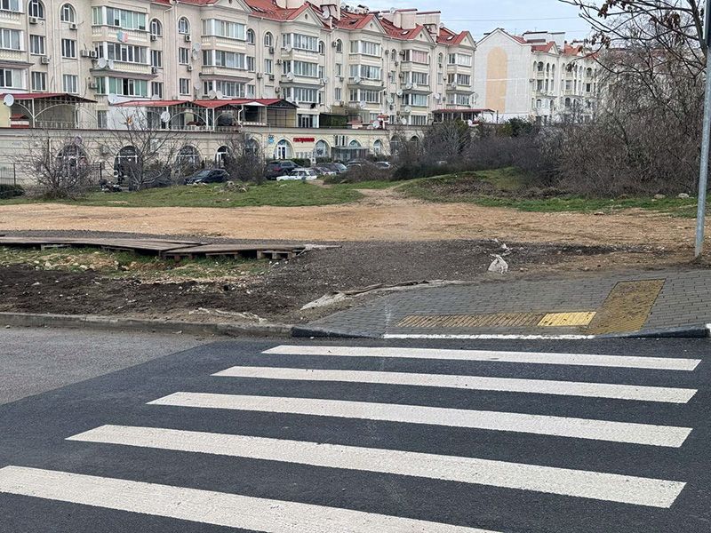 Договор с подрядчиком строительства дороги пр. Античного в Севастополе расторгнут. Что дальше? (ФОТО)