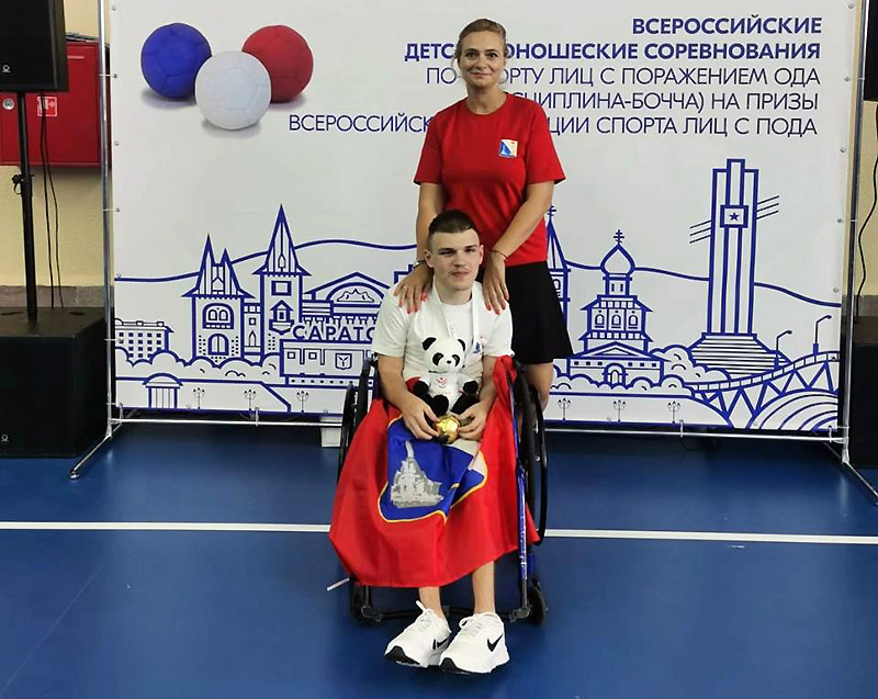 Севастополец завоевал «серебро» всероссийских соревнований по бочча по спорту лиц с ПОДА