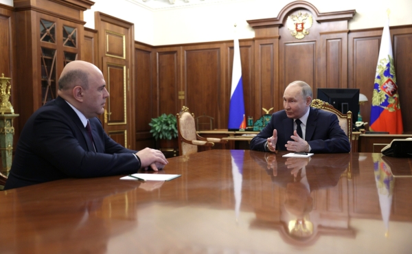 Путин подписал указ о назначении Мишустина премьером