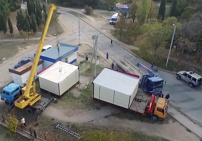 В Севастополе с начала года демонтировано почти 450 незаконных НТО