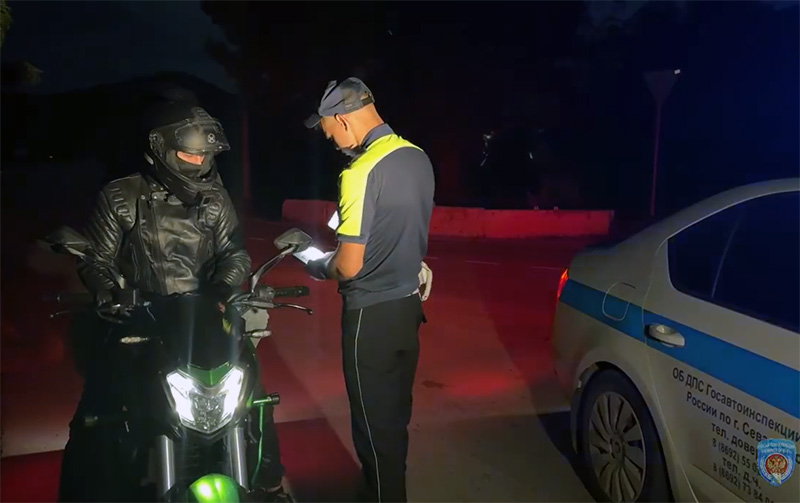 В Севастополе очередной рейд «Мото» выявил 22 нарушителей ПДД (ВИДЕО)