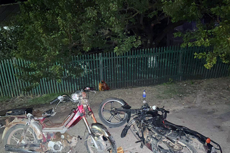 В Крыму в столкновении двух мопедов погиб мужчина