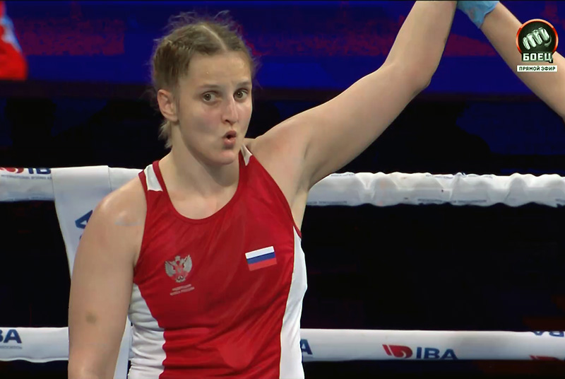 Елена Гапешина завоевывает «золото» ЧМ по боксу