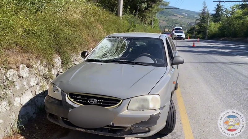 На крымской трассе погибла велосипедистка