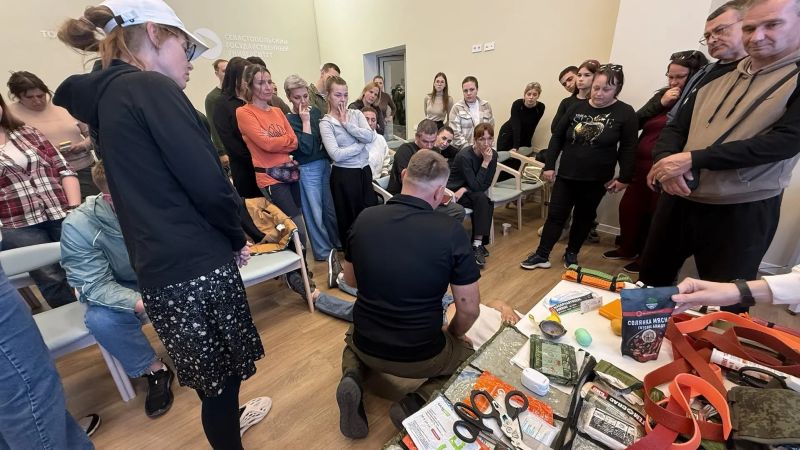Севастопольцев приглашают на бесплатные курсы по тактической медицине