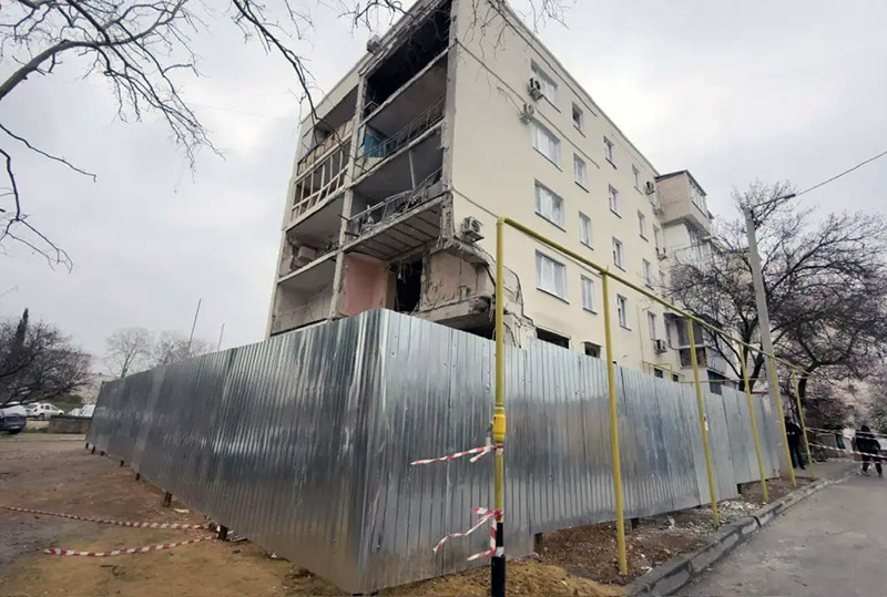 Демонтаж части пострадавшего от взрыва дома на Корчагина, 14, начнется после 24 апреля
