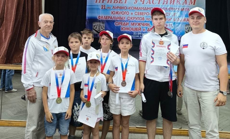 Севастопольцы достойно выступили на Первенстве Южного и Северо-Кавказского федеральных округов по русским шашкам