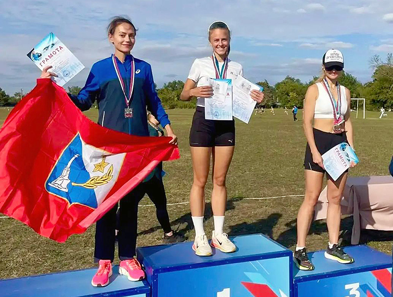 Севастопольцы завоевали медали чемпионата ЮФО по легкой атлетике