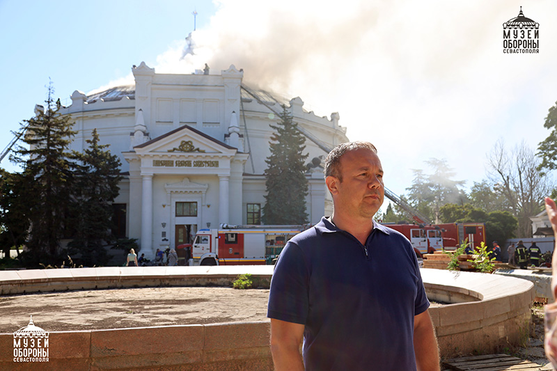 Михаил Смородкин рассказал об ударе по Панораме обороны Севастополя и ее будущем (ВИДЕО)