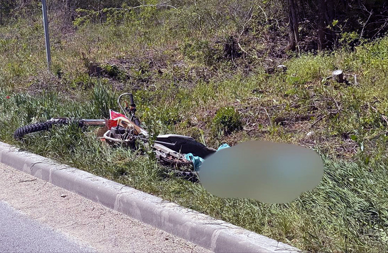 В Крыму молодой мотоциклист погиб после столкновения с опорой ЛЭП