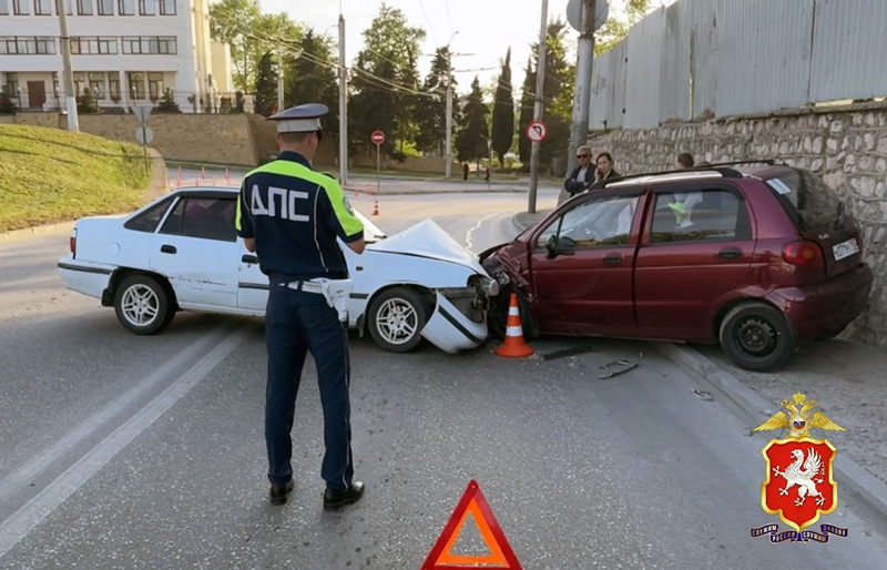 В ДТП в центре Севастополя пострадал несовершеннолетний