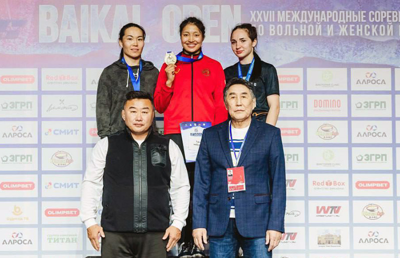 Севастопольская спортсменка Екатерина Нагорная завоевала «бронзу» международного турнира по женской борьбе
