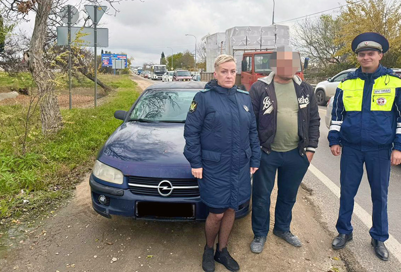 В Севастополе задержали злостного неплательщика штрафов из Краснодара