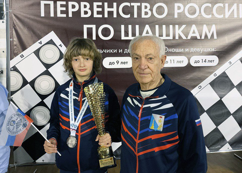 Севастополец Николай Краснов завоевал «серебро» первенства России по русским шашкам