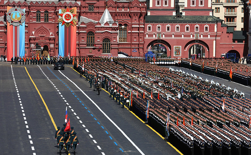 В параде 9 мая на Красной площади примут участие более 9000 человек и 70 единиц техники