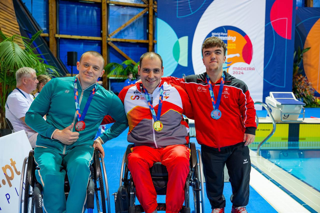 Севастополец завоевал четыре медали Чемпионата Европы по паралимпийскому плаванию