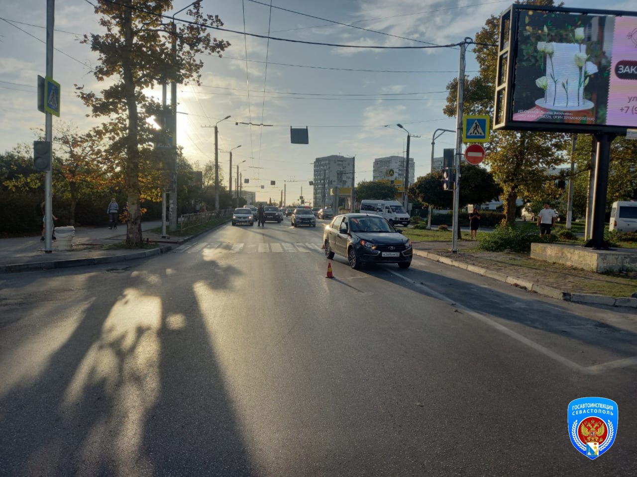 Четыре несовершеннолетних пешехода пострадали на прошлой неделе в ДТП в Севастополе