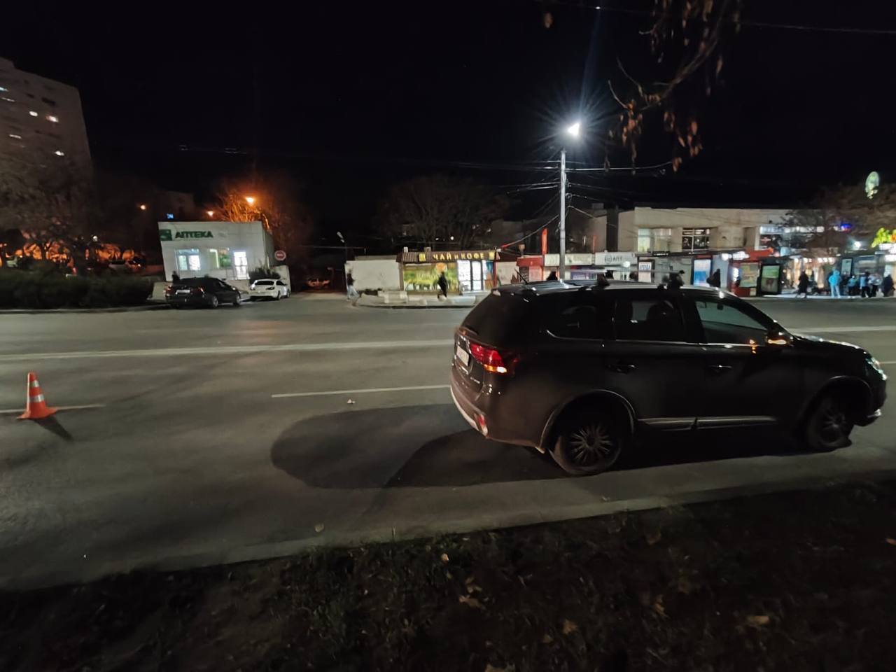 Пешеход попал под колеса автомобиля Mitsubishi в Севастополе (ФОТО)