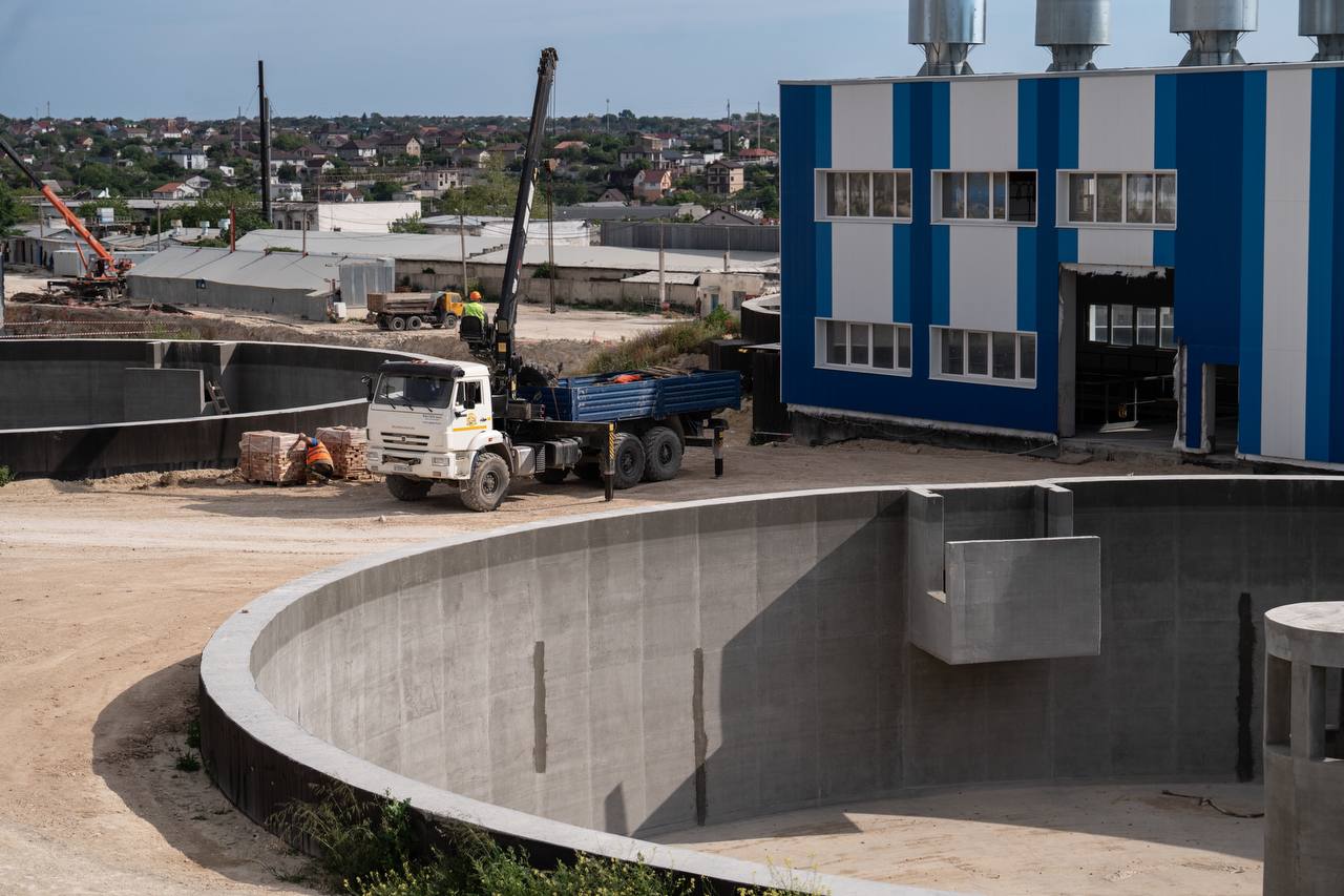 Работы на КОС «Южные» в Севастополе идут по графику (ФОТО)