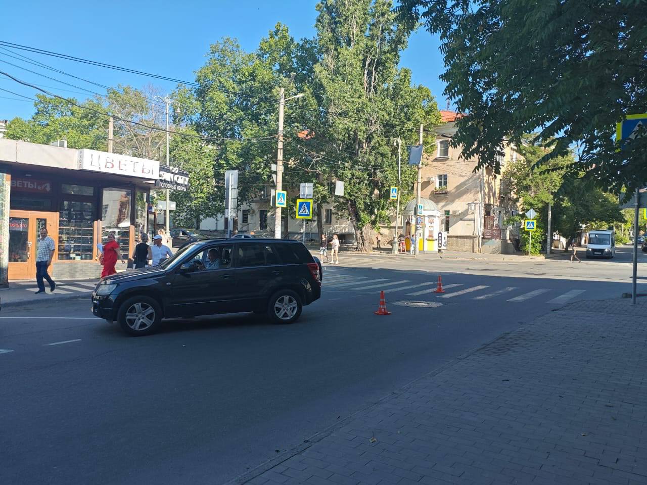 В центре Севастополя сбили шестилетнюю девочку