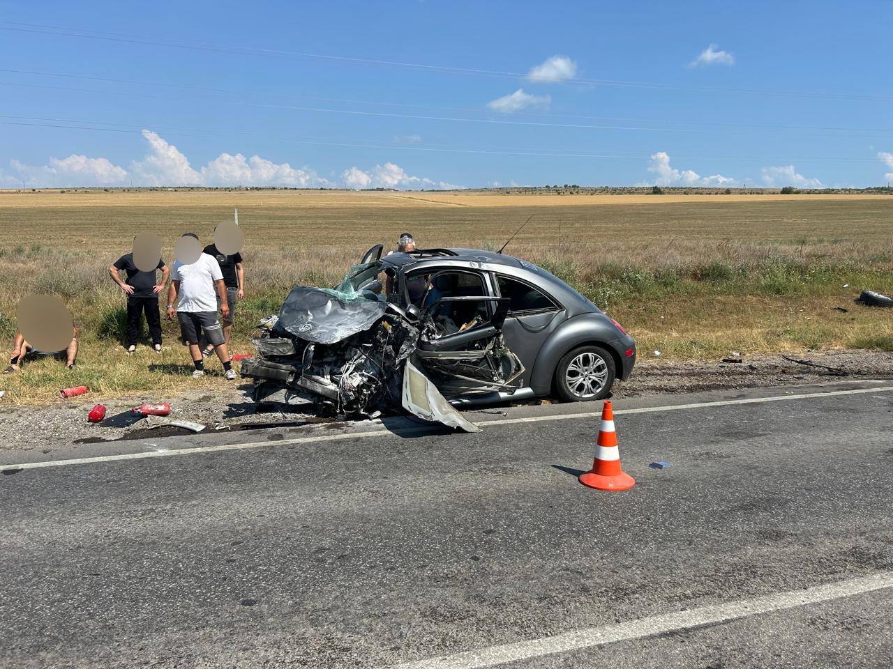 Один ребенок и четверо взрослых пострадали в ДТП под Бахчисараем