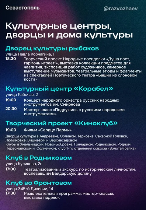 Фото галереи