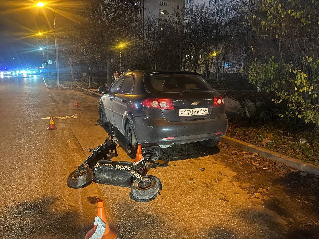 39-летний самокатчик попал в ДТП в Севастополе