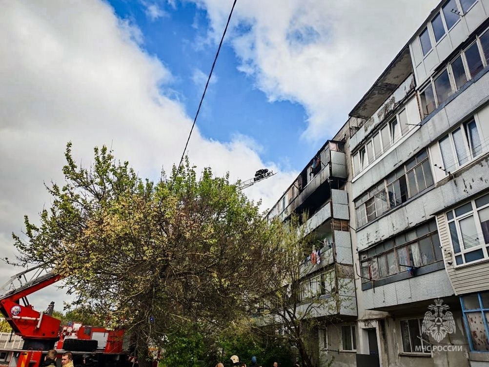 25 человек эвакуировали на пожаре в Севастополе (ФОТО)
