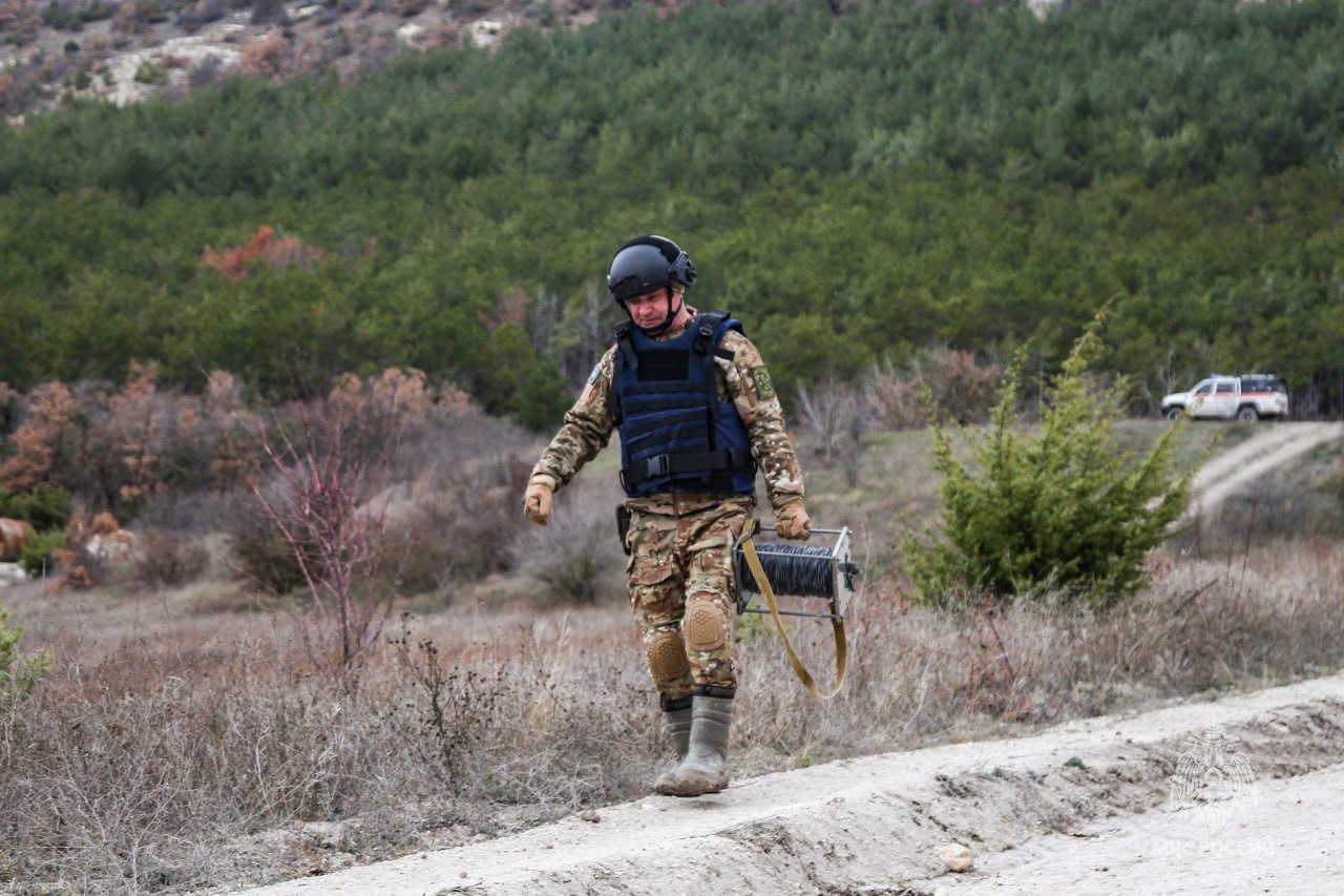 В Крыму за неделю ликвидировали 41 взрывоопасный предмет