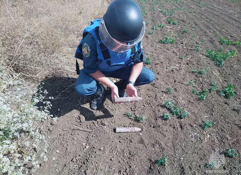 В Крыму за день обезвредили 46 взрывоопасных предмета