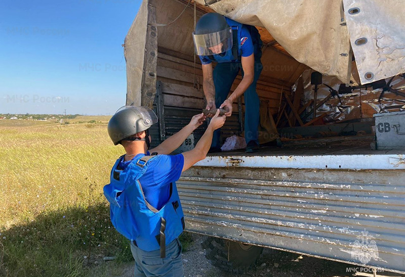 В Крыму за неделю ликвидировали 82 взрывоопасных предмета времен ВОВ