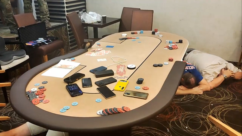 В Севастополе прикрыли подпольный покерный клуб (ВИДЕО)