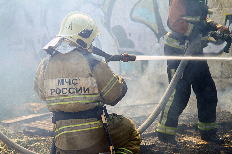В Севастополе за неделю сотрудники МЧС потушили 34 пожара