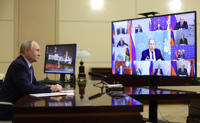 Путин заявил о готовности РФ к диалогу с новой администрацией США по Украине (ВИДЕО)