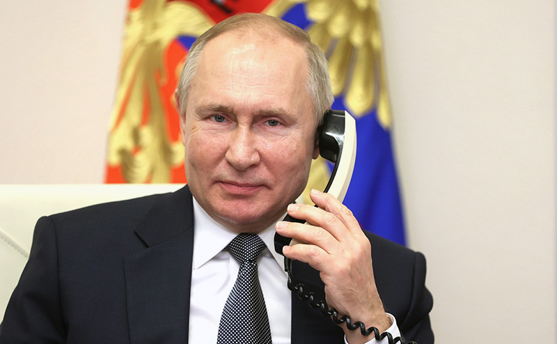 Владимир Путин провел часовой телефонный разговор с Дональдом Трампом