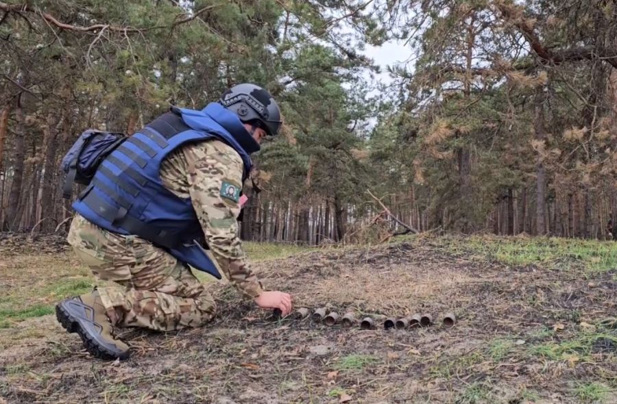 Севастопольские пиротехники обезвредили суббоеприпасы в Курской области