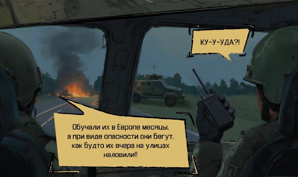 Новый комикс о 810-й бригаде посвятили штурмовой роте морпехов