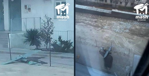 Упавший беспилотник повредил фасад многоквартирного дома в Севастополе