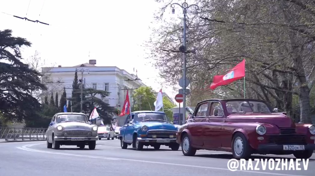 Автопробег в преддверии акции «Диктант Победы» прошел в Севастополе