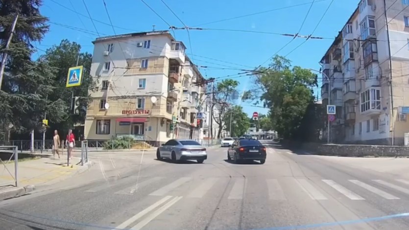 Грубо нарушившего ПДД севастопольского водителя привлекли к ответственности (ВИДЕО)
