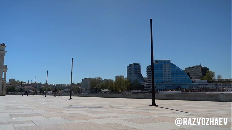 Новые фонари на набережной Приморского бульвара заменят на качественные (ВИДЕО)