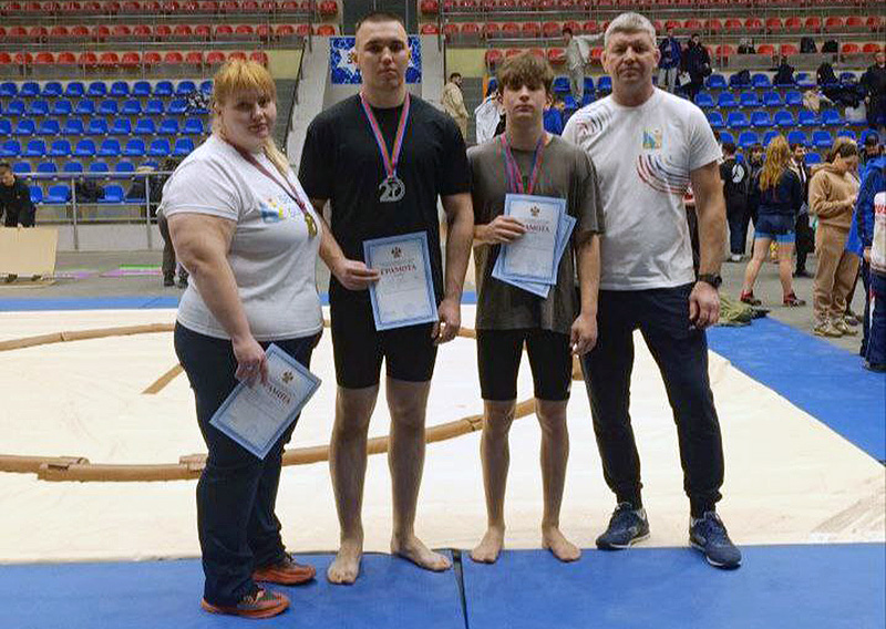 Севастопольцы завоевали пять медалей чемпионата и первенстве ЮФО по сумо