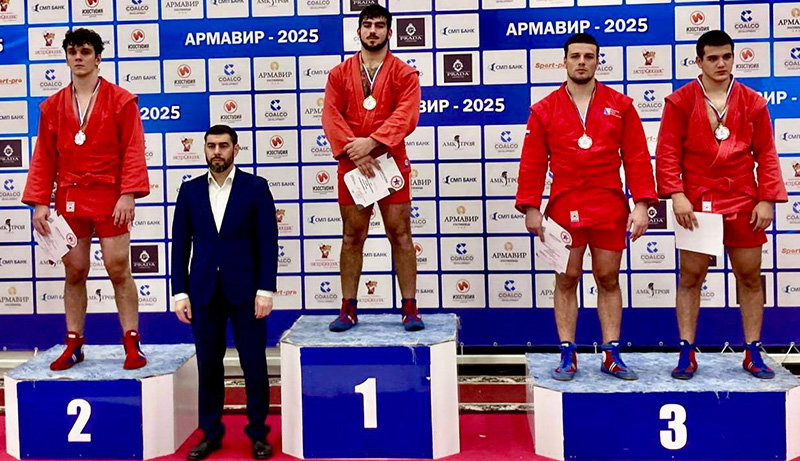 Севастополец Тимур Алиев завоевал «бронзу» чемпионата ЮФО по самбо